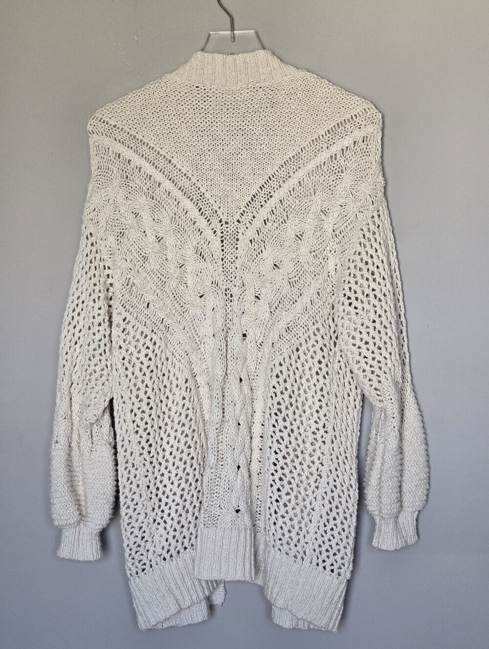 Spell Carmen Knit Cardigan in Cream Size S/M - Picture 2 of 9